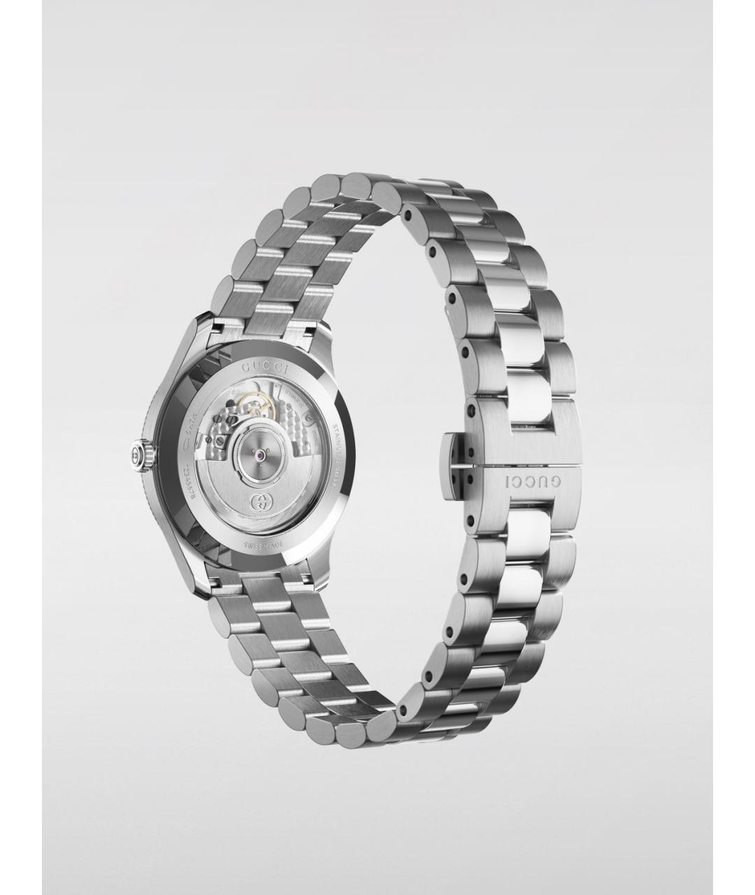 GUCCI Серебряные часы, фото 2