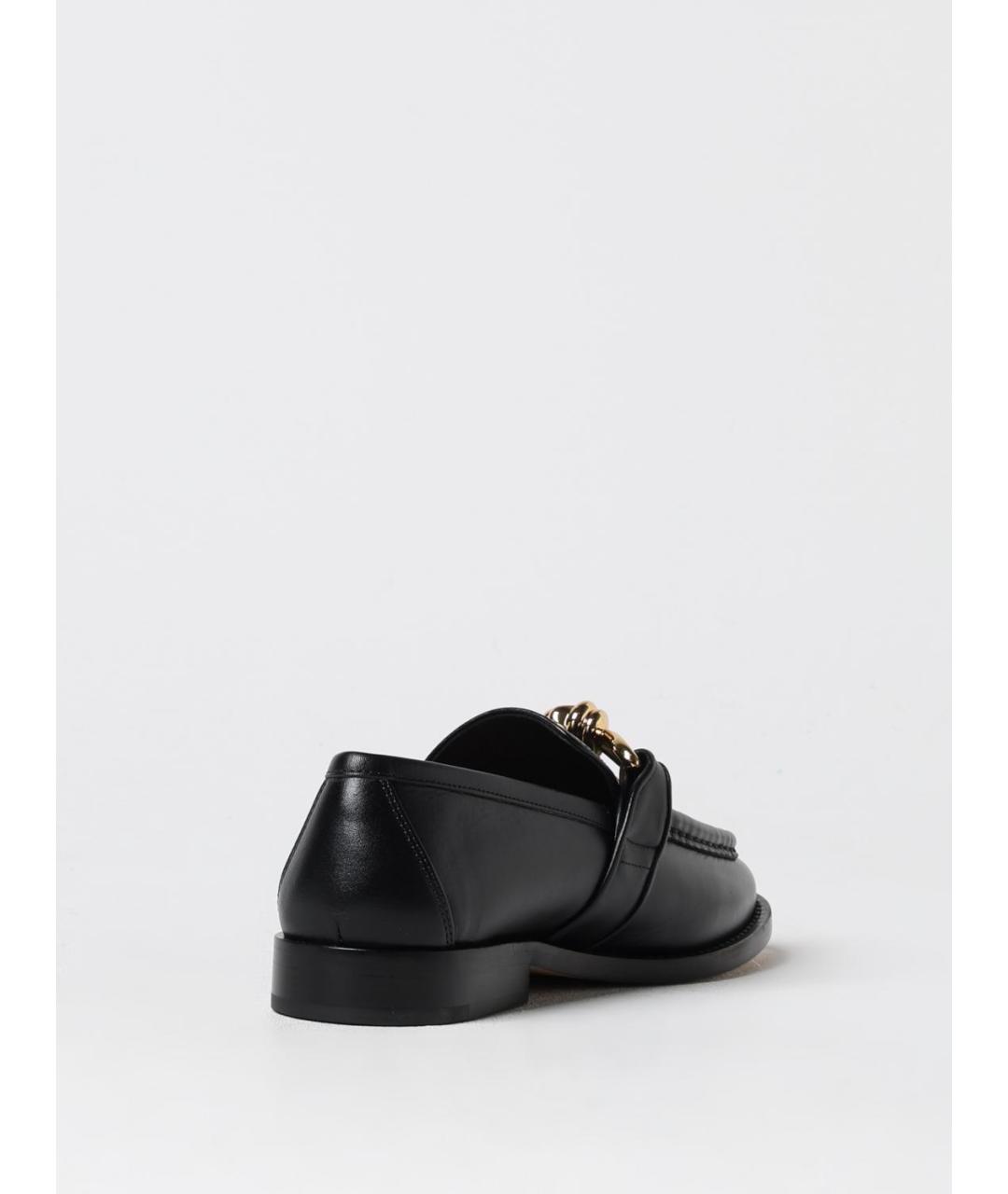 BOTTEGA VENETA Черные кожаные лоферы, фото 3