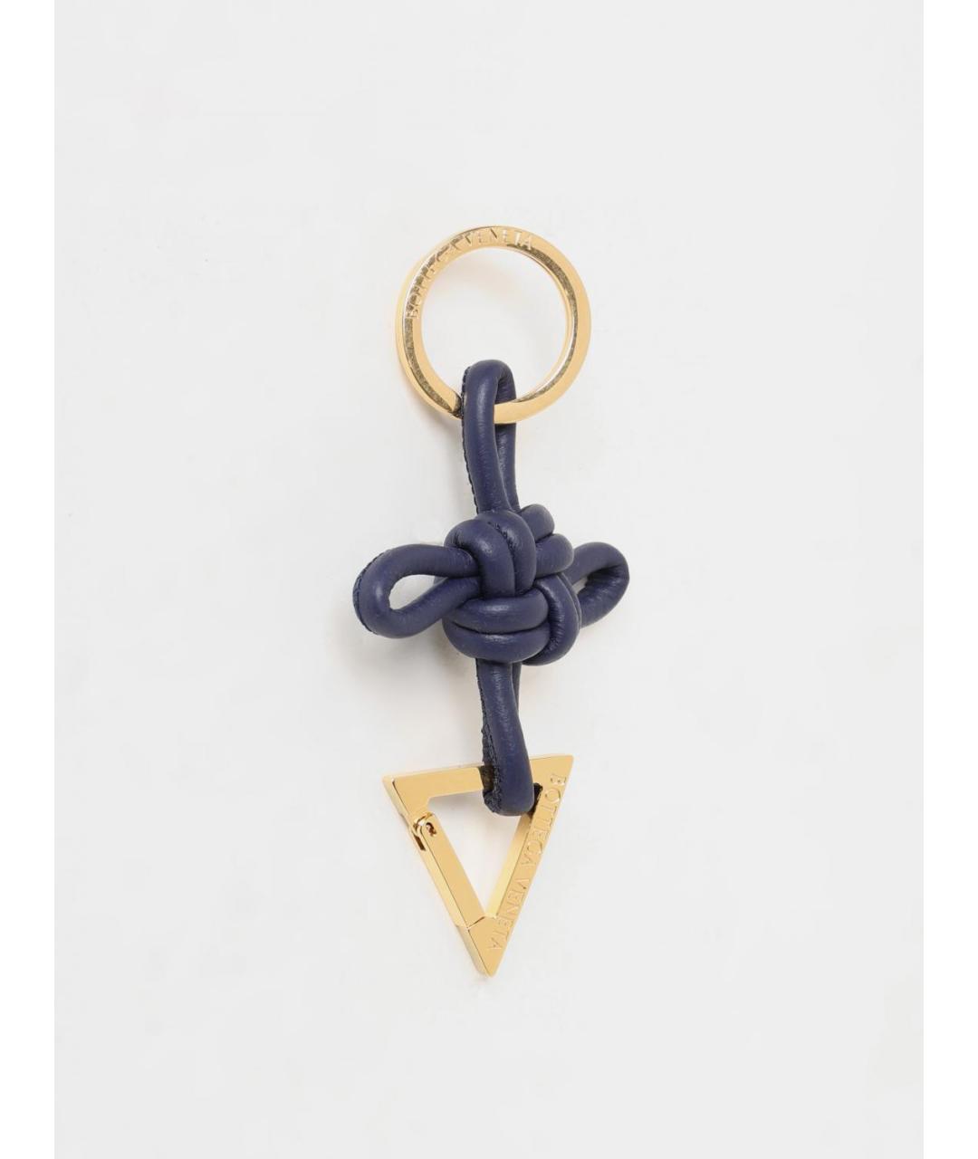 BOTTEGA VENETA Синий брелок, фото 3