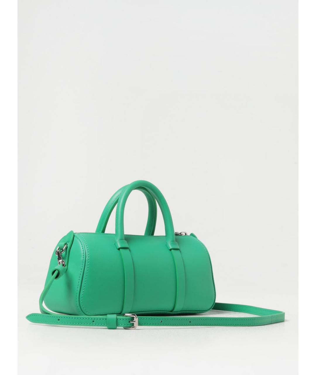 LONGCHAMP Зеленая кожаная сумка тоут, фото 2