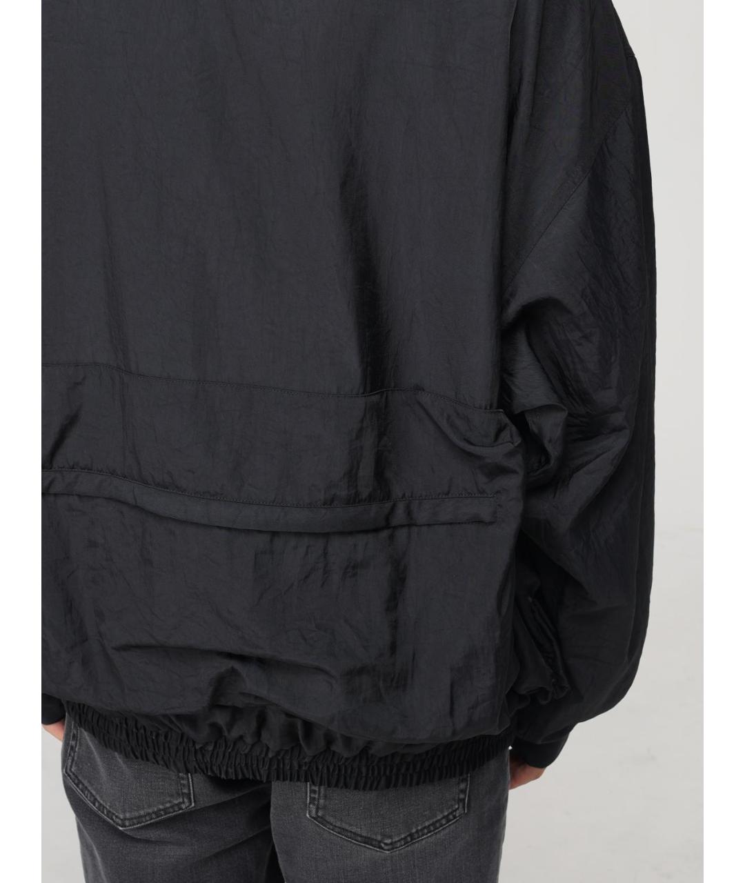 GOLDEN GOOSE DELUXE BRAND Черная полиамидовая куртка, фото 4