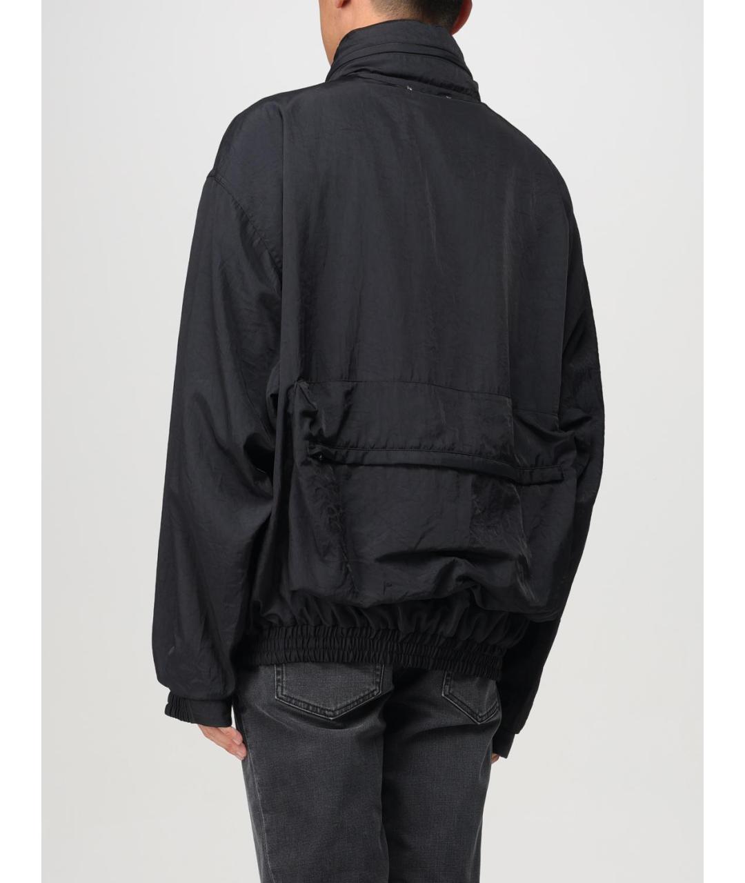 GOLDEN GOOSE DELUXE BRAND Черная полиамидовая куртка, фото 2