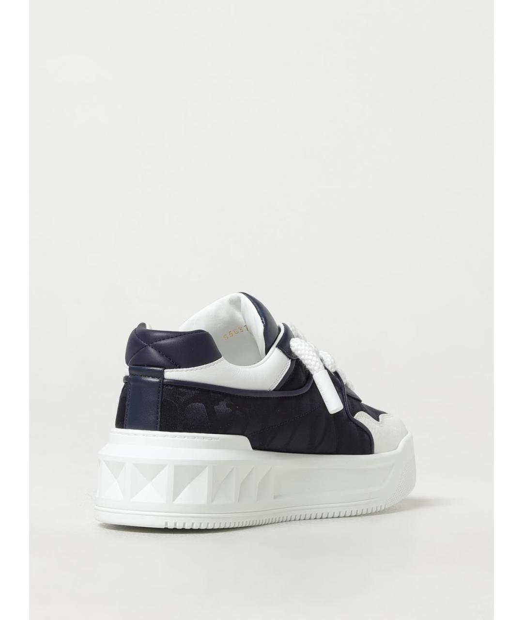 VALENTINO Мульти текстильные низкие кроссовки / кеды, фото 3