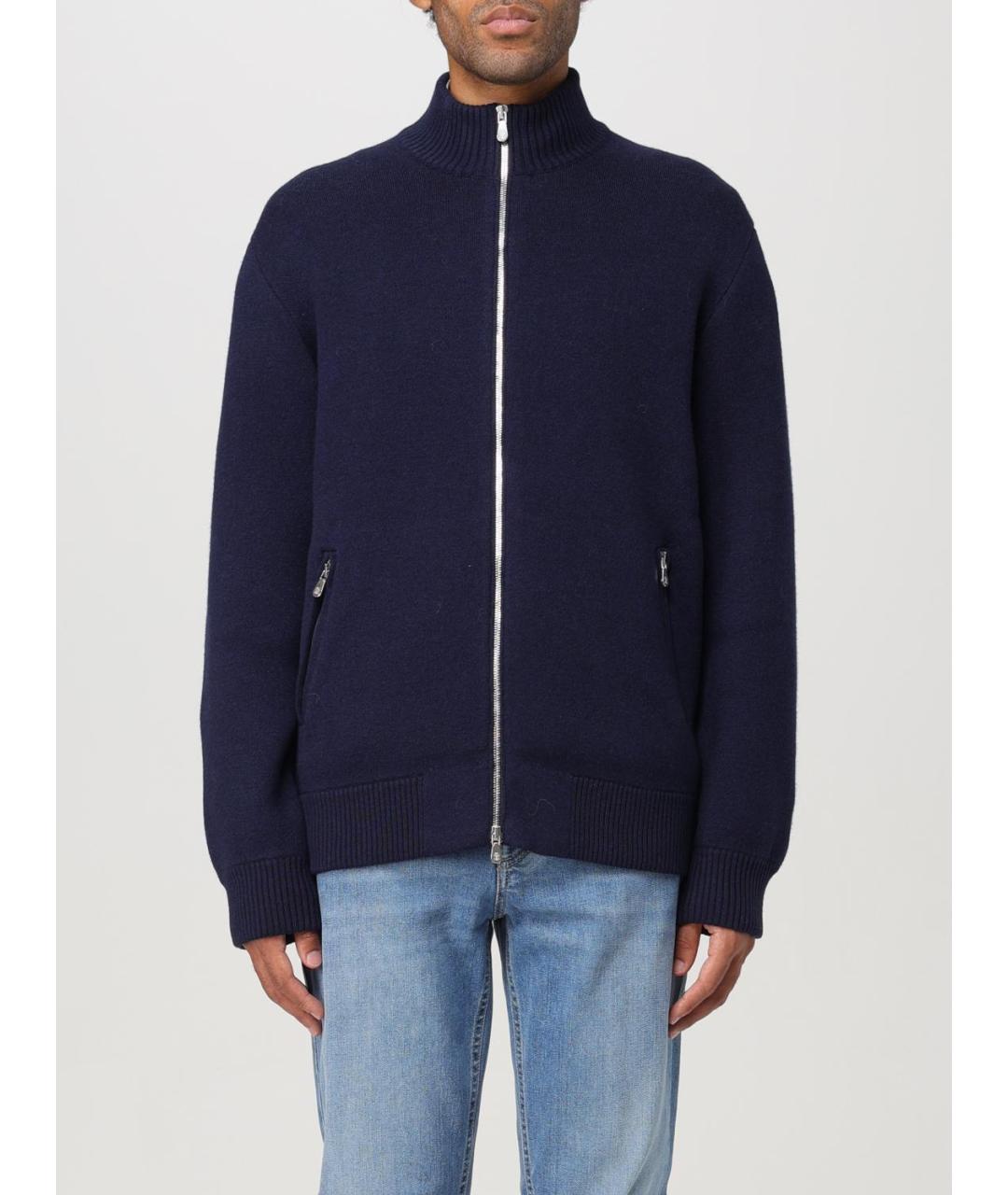 BRUNELLO CUCINELLI Темно-синий кардиган, фото 6