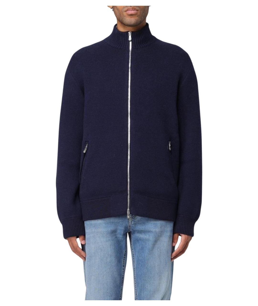 BRUNELLO CUCINELLI Темно-синий кардиган, фото 1