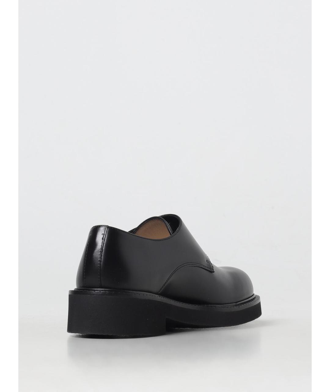 VALENTINO Черные кожаные ботинки, фото 3