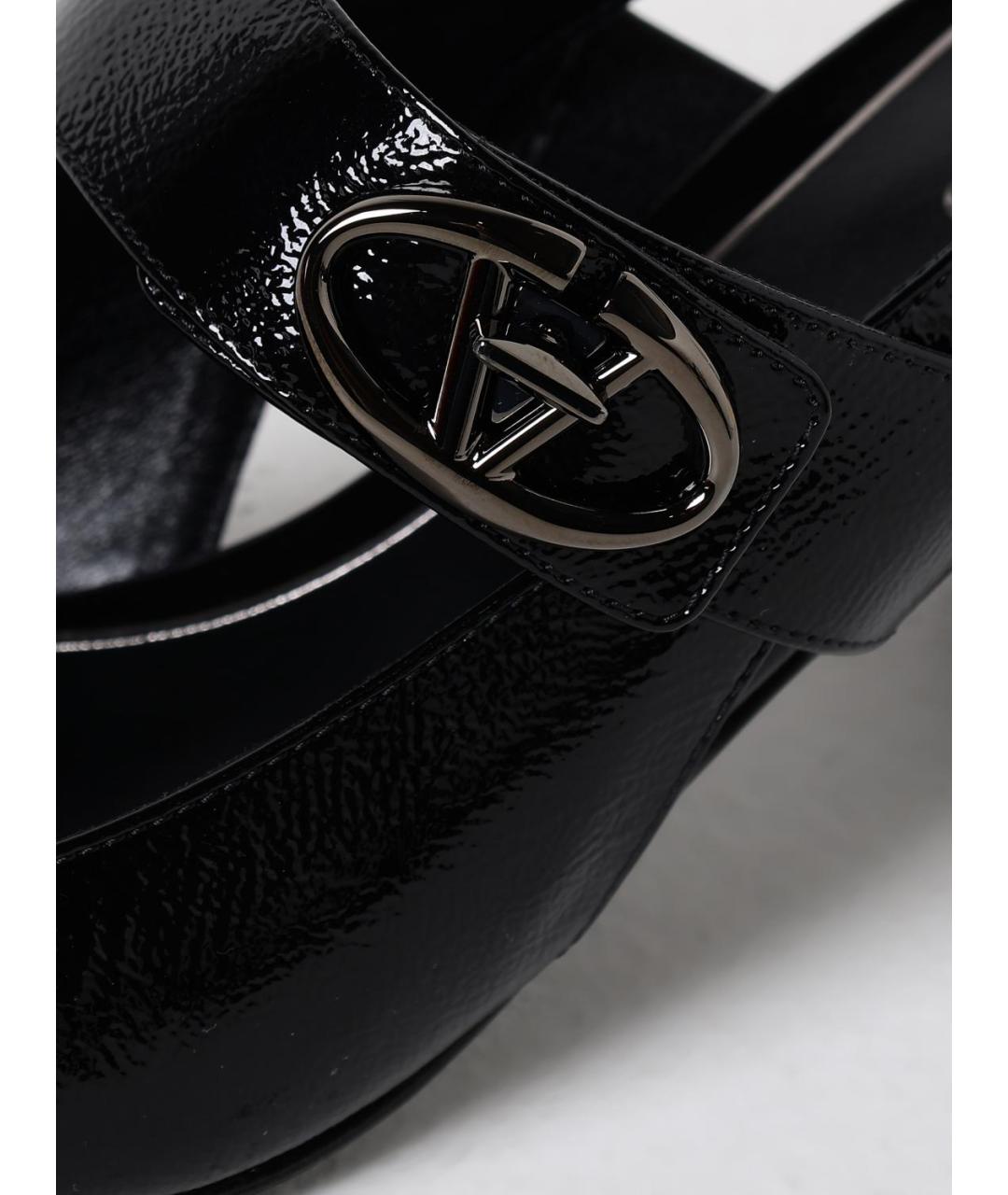 VALENTINO Черные кожаные туфли, фото 4