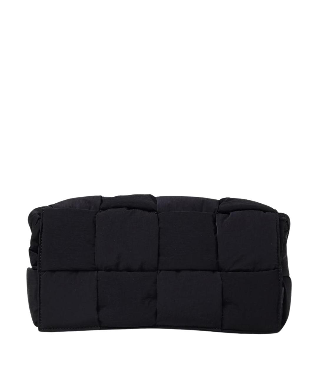 BOTTEGA VENETA Черная синтетическая сумка на плечо, фото 1