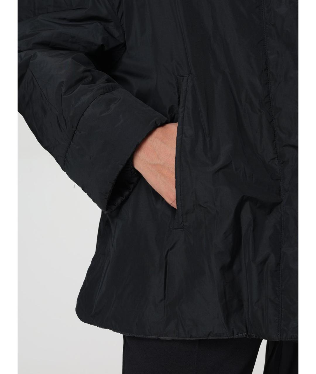 MAX MARA Черная полиэстеровая куртка, фото 5