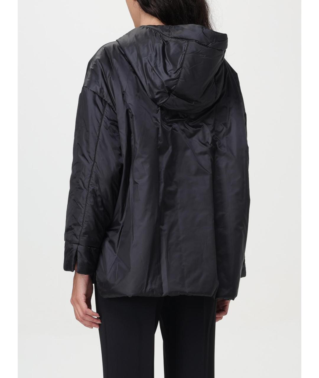 MAX MARA Черная полиэстеровая куртка, фото 3