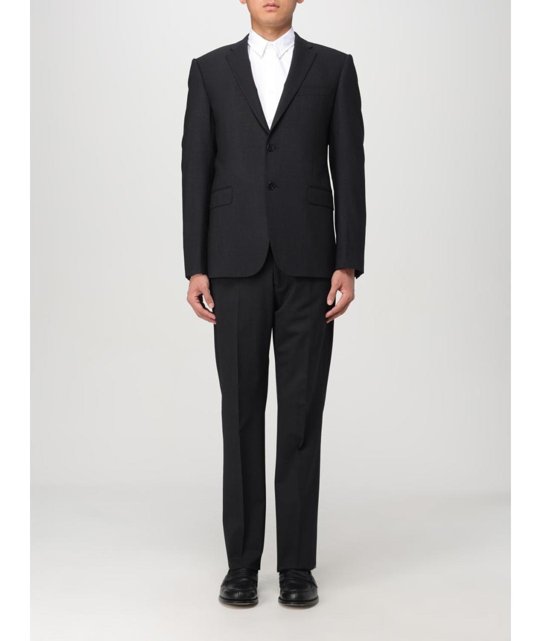 EMPORIO ARMANI Серый классический костюм, фото 7
