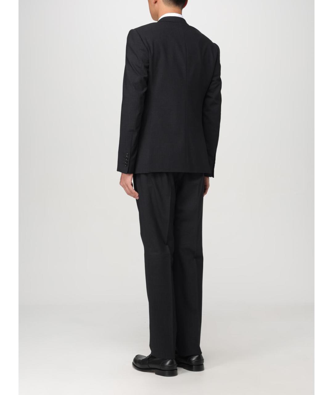 EMPORIO ARMANI Серый классический костюм, фото 3