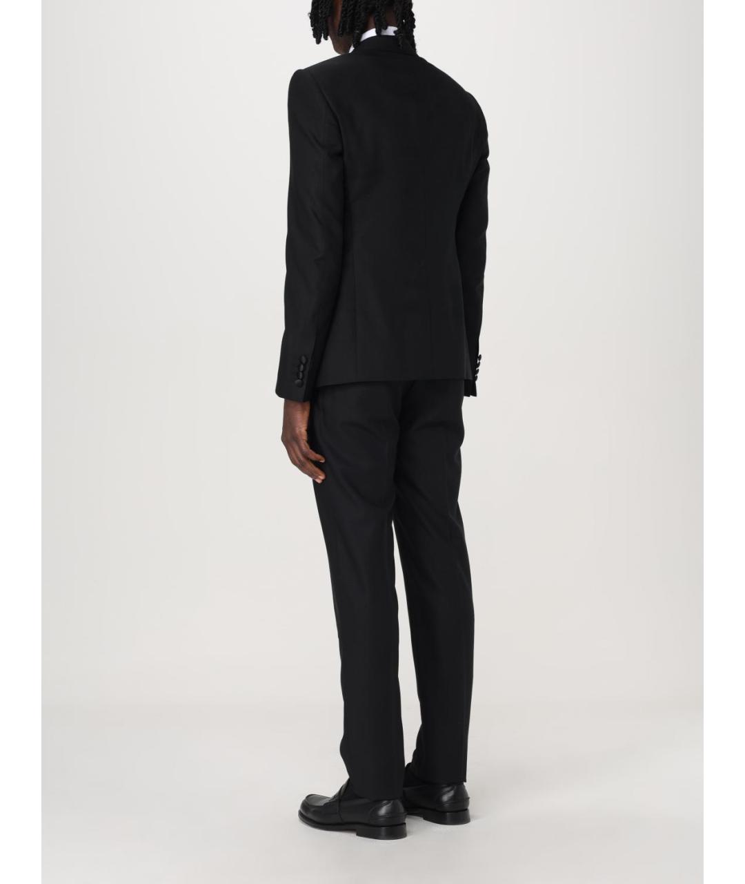EMPORIO ARMANI Черный вечерний костюм, фото 3