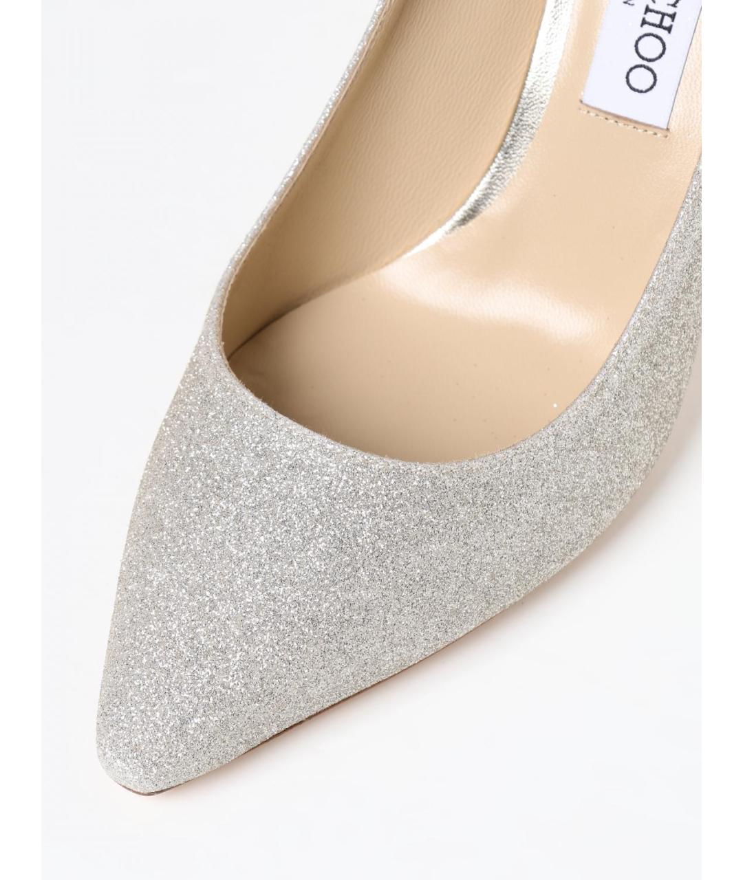 JIMMY CHOO Бежевые туфли, фото 4