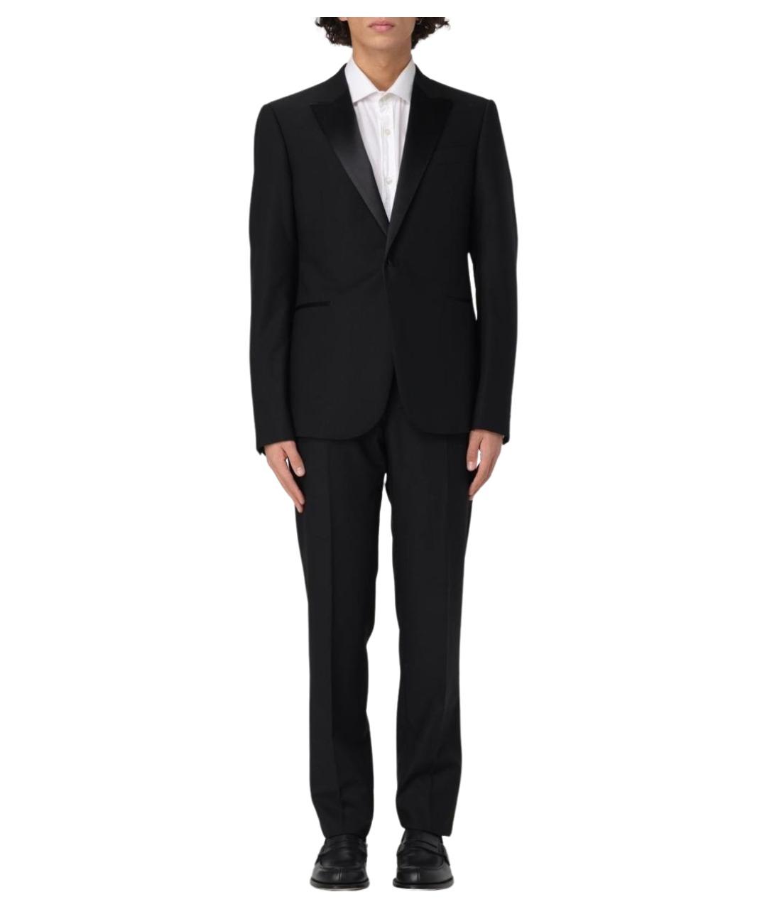 EMPORIO ARMANI Черный вечерний костюм, фото 1