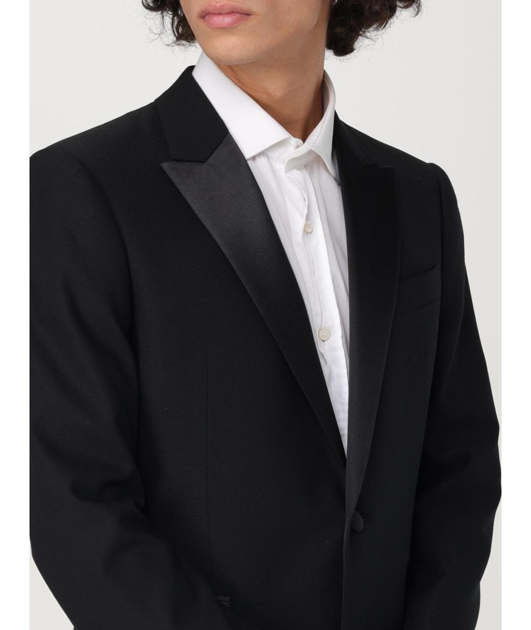 EMPORIO ARMANI Черный вечерний костюм, фото 5