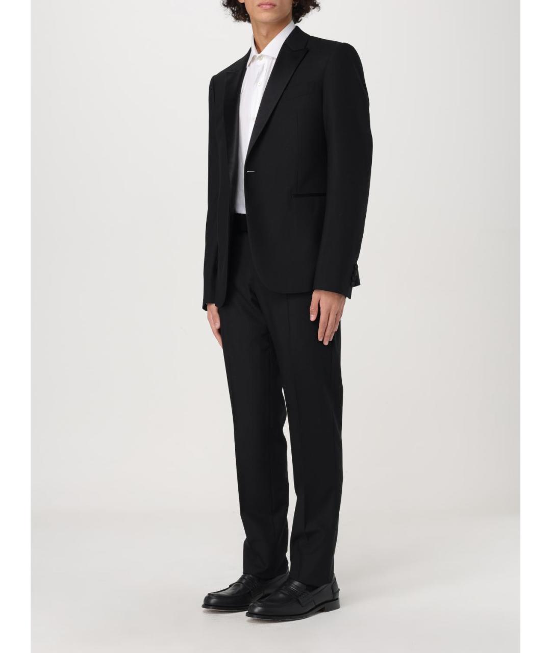 EMPORIO ARMANI Черный вечерний костюм, фото 4