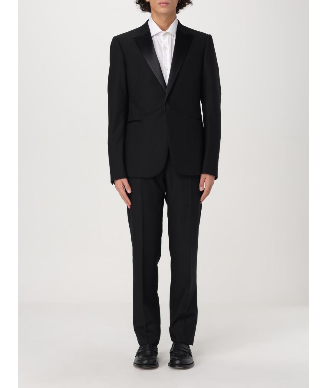 EMPORIO ARMANI Черный вечерний костюм, фото 7