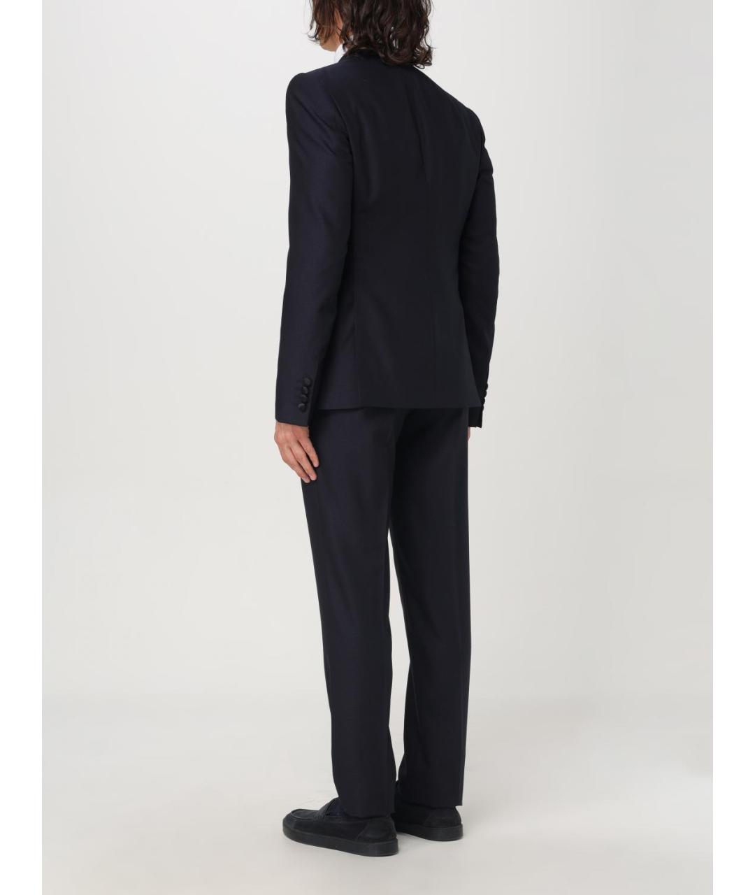 EMPORIO ARMANI Темно-синий вечерний костюм, фото 2