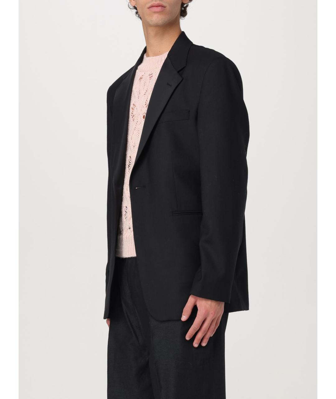 OUR LEGACY Черный шерстяной пиджак, фото 4