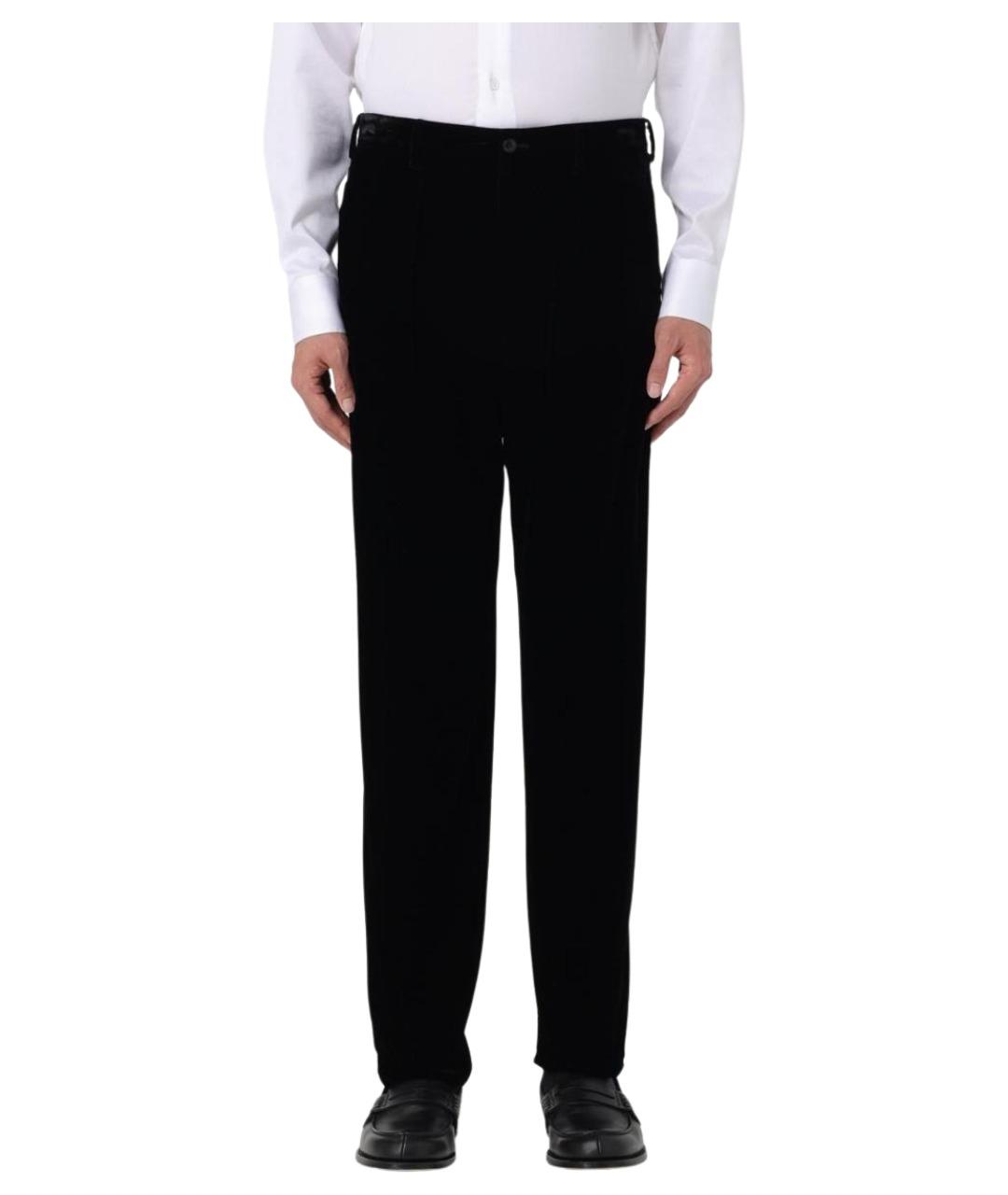 GIORGIO ARMANI Черные классические брюки, фото 1