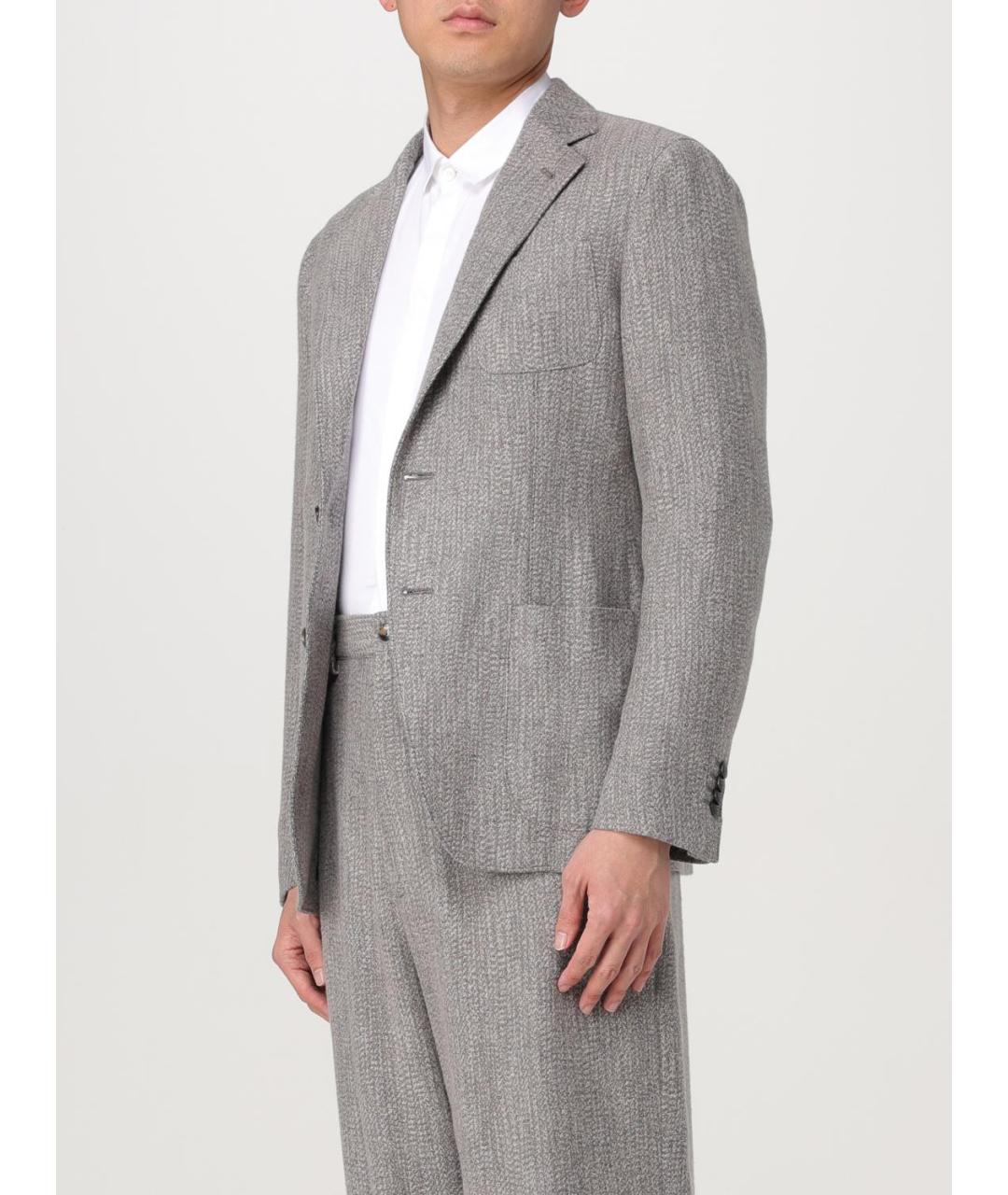 GIORGIO ARMANI Бежевый пиджак, фото 4