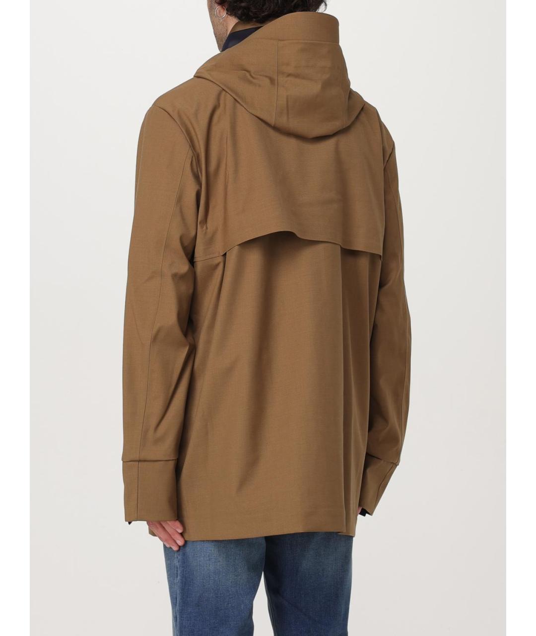 K-WAY Коричневая полиэстеровая парка, фото 3
