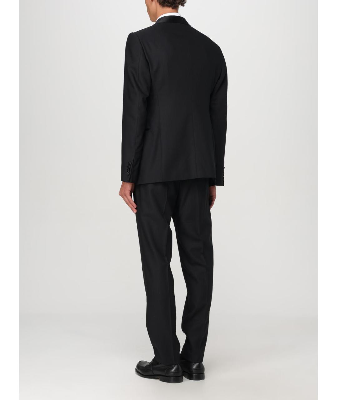 EMPORIO ARMANI Черный вечерний костюм, фото 3