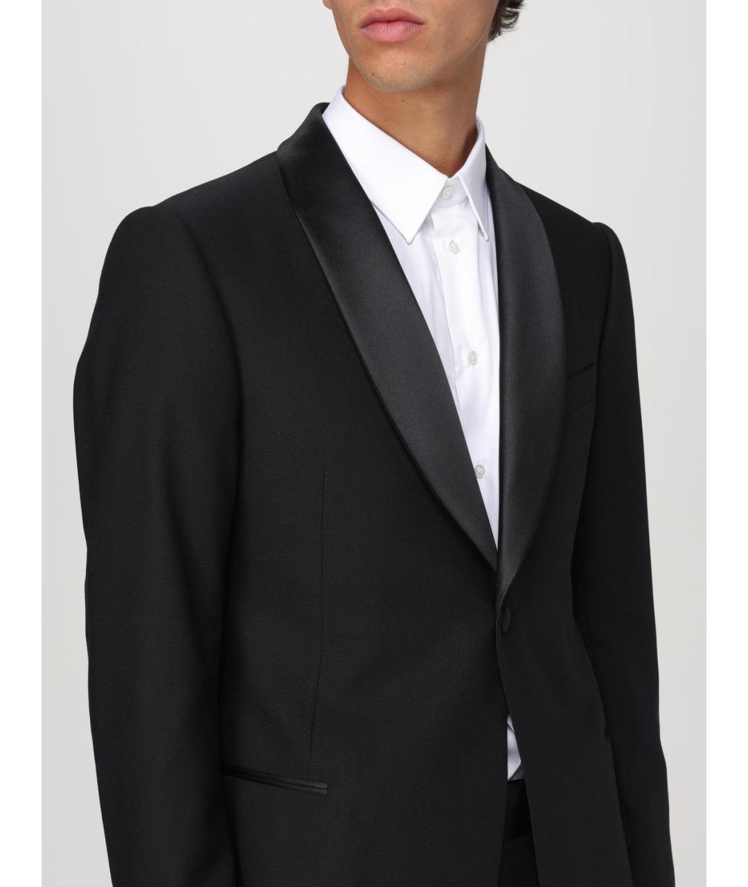 EMPORIO ARMANI Черный вечерний костюм, фото 5