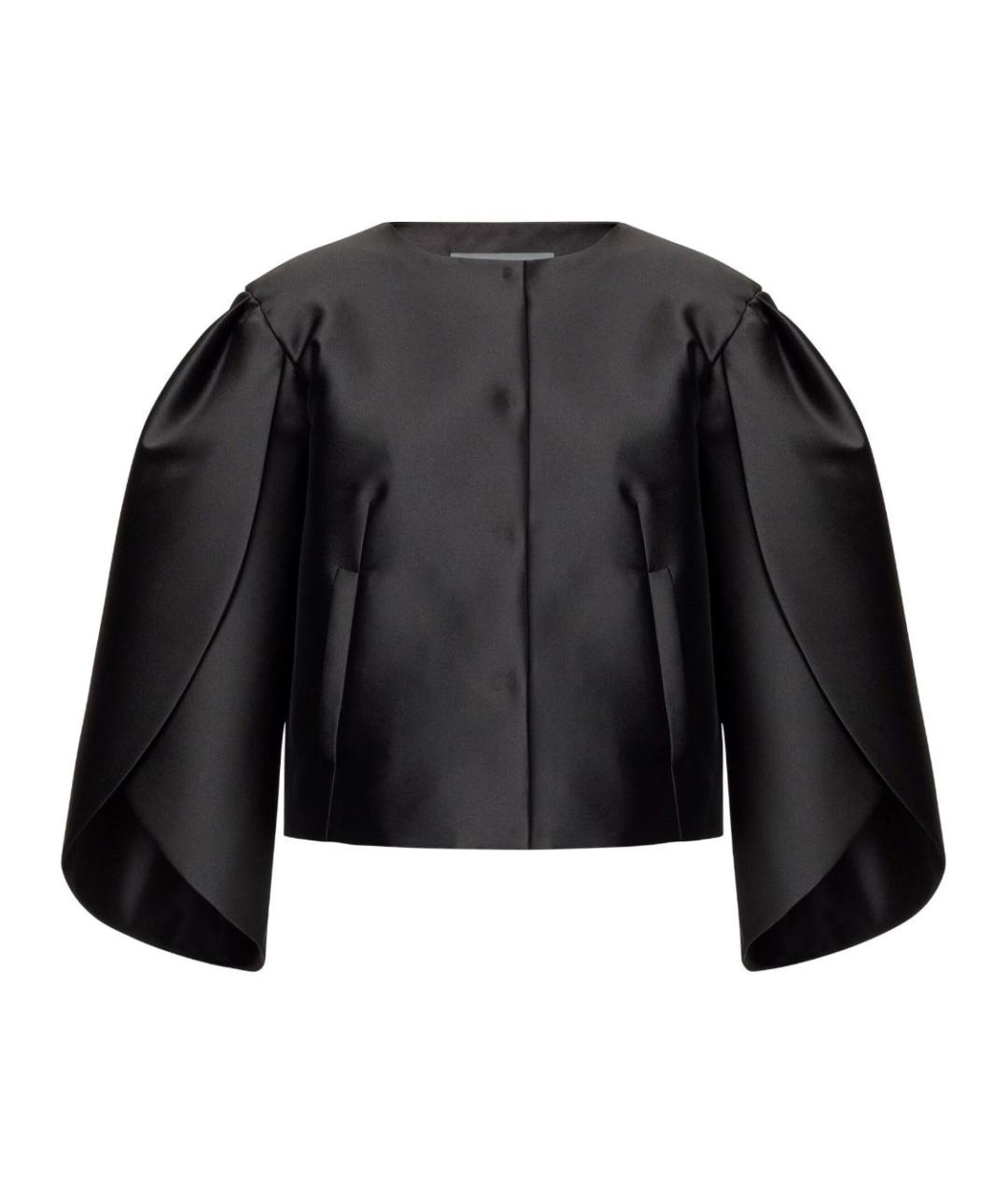 ALBERTA FERRETTI Черный полиэстеровый жакет/пиджак, фото 1