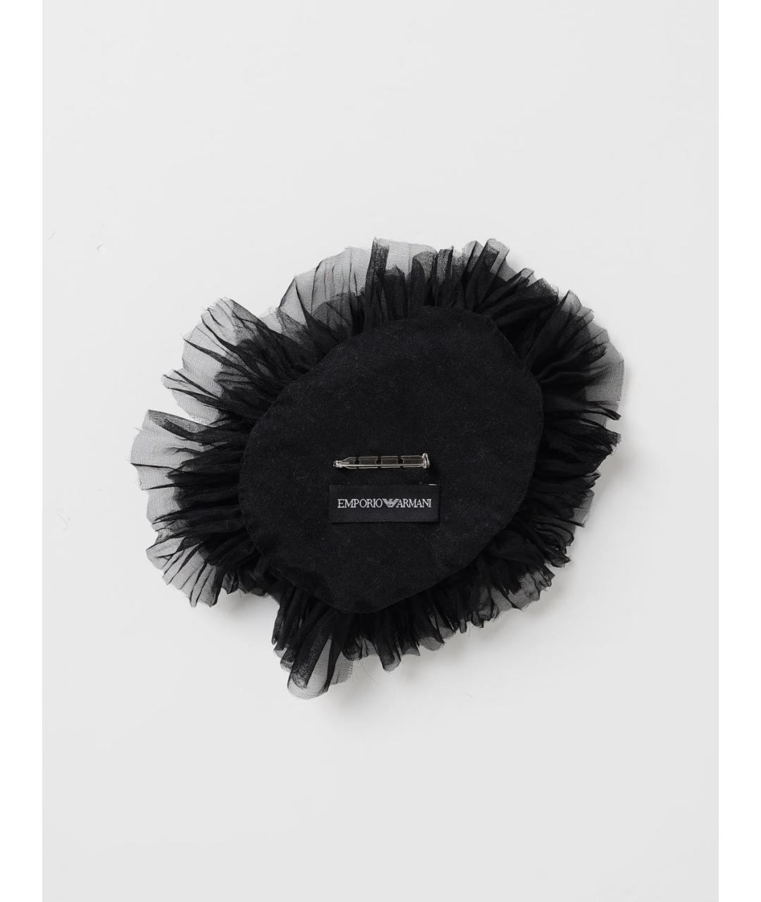 EMPORIO ARMANI Черная булавка / брошь, фото 3
