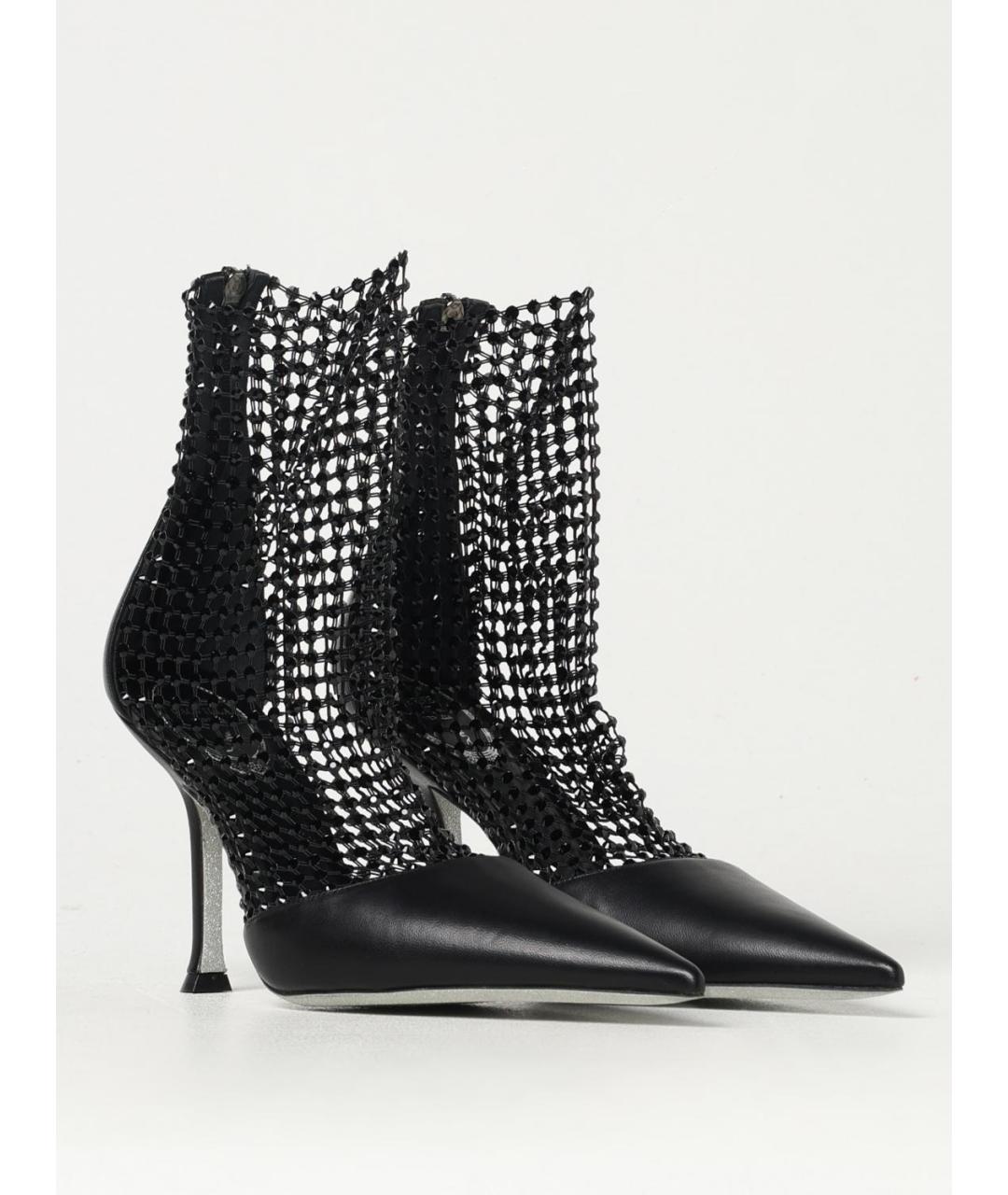 RENE CAOVILLA Черные кожаные туфли, фото 2