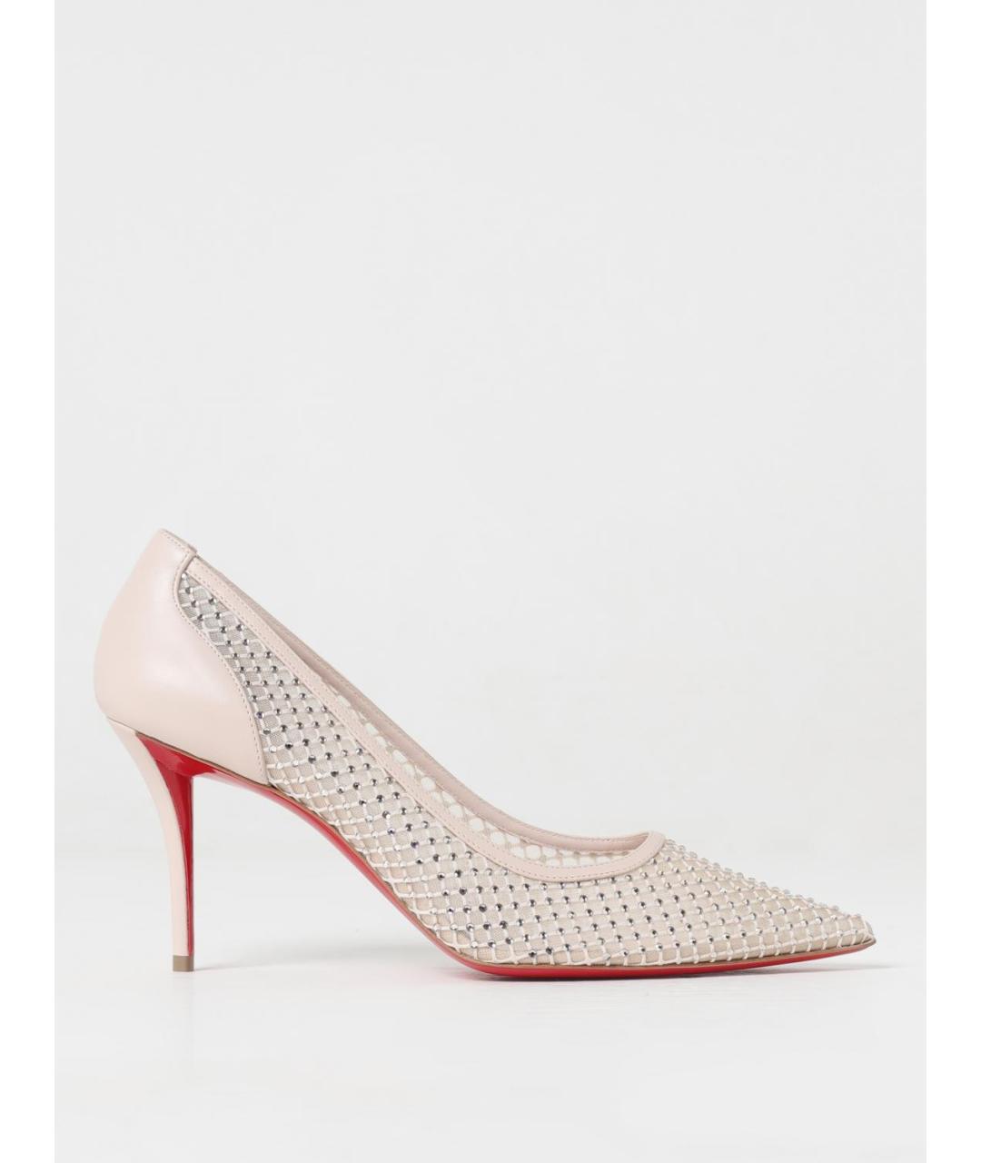 CHRISTIAN LOUBOUTIN Бежевые туфли, фото 5