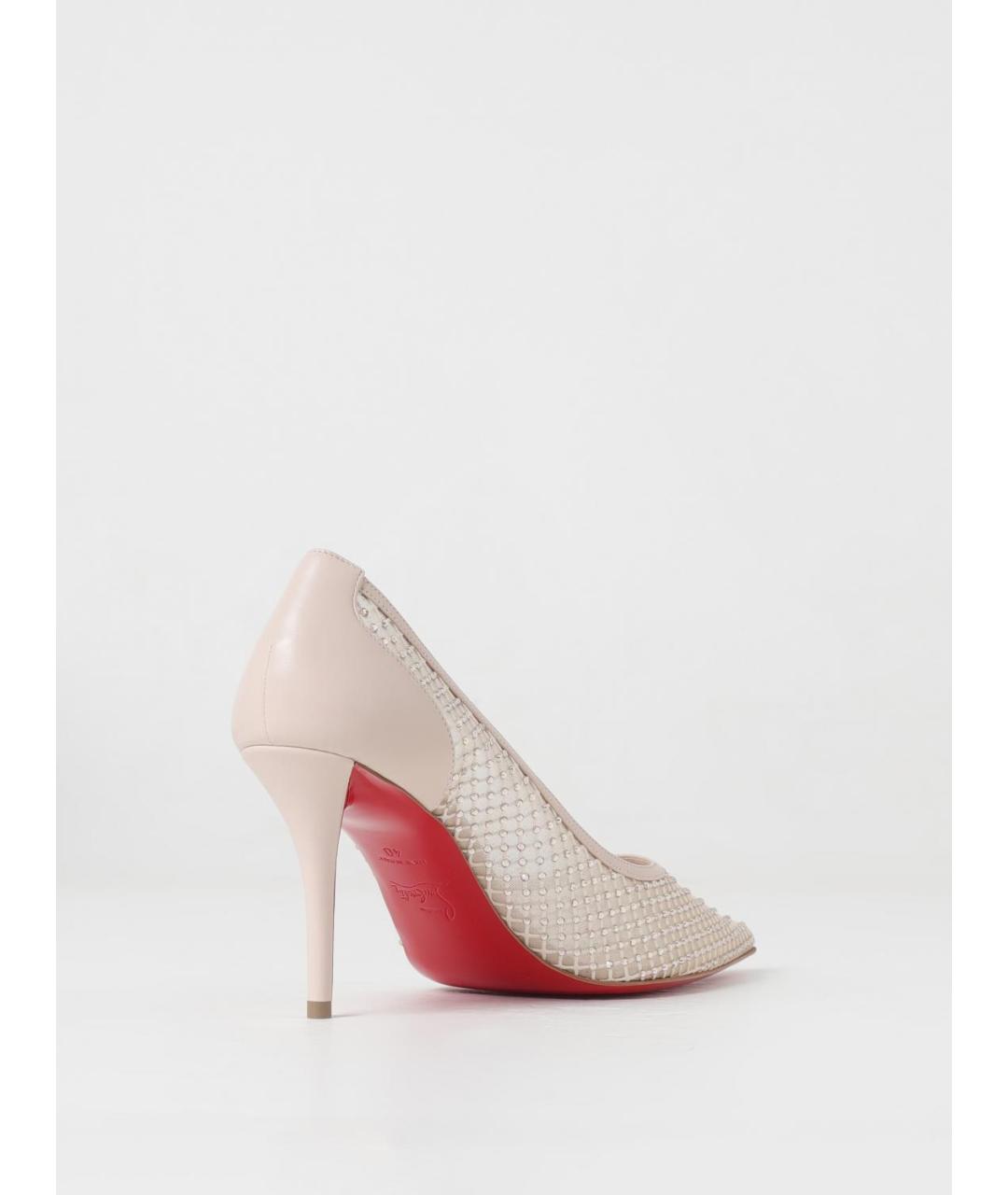 CHRISTIAN LOUBOUTIN Бежевые туфли, фото 3