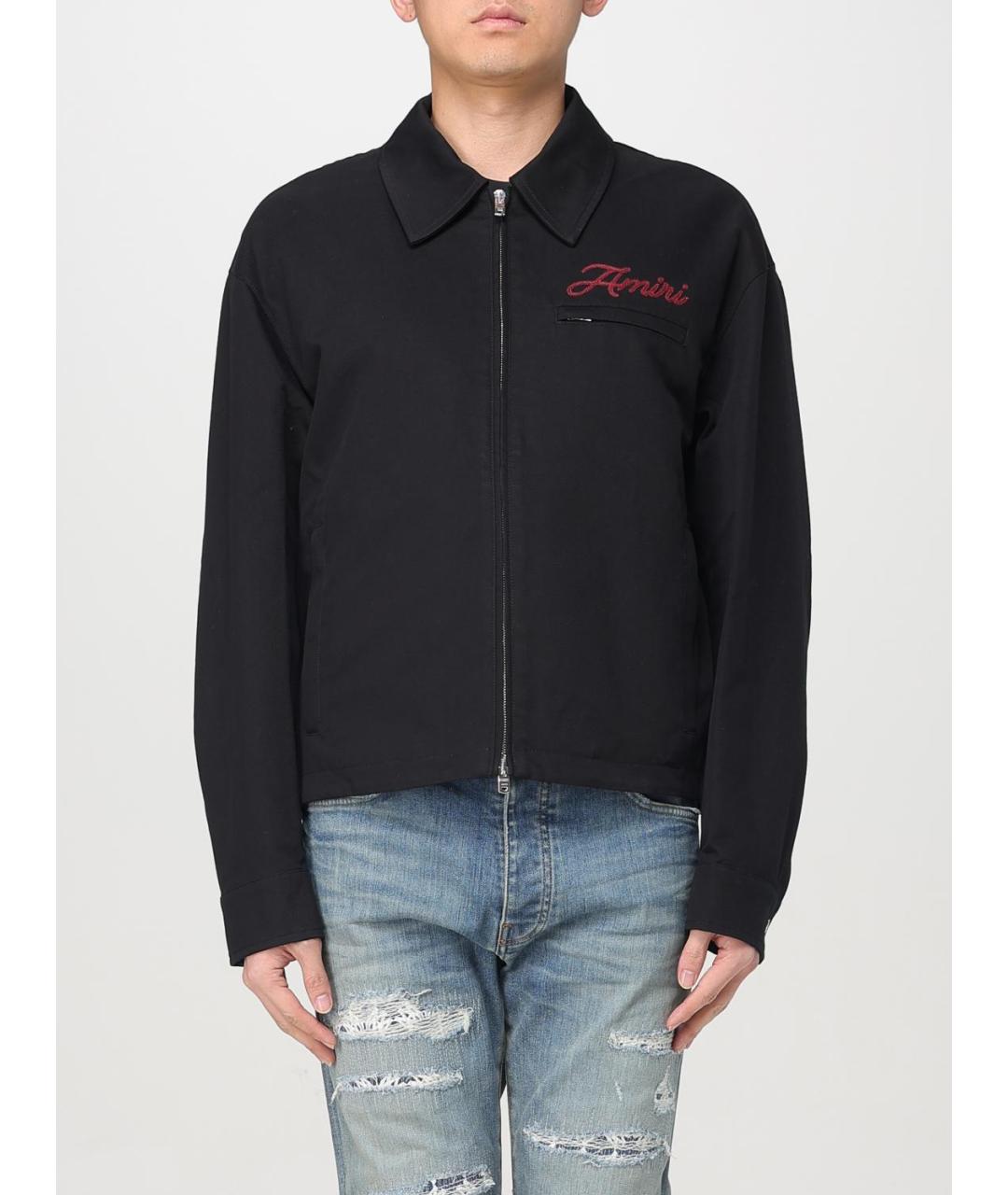 AMIRI Черная хлопковая куртка, фото 2