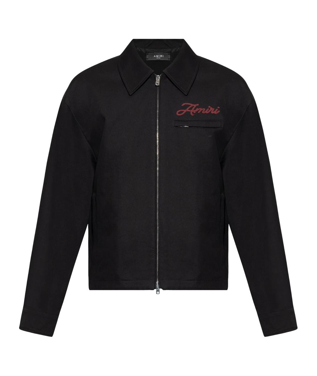 AMIRI Черная хлопковая куртка, фото 1