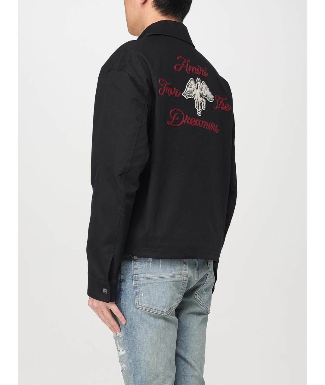 AMIRI Черная хлопковая куртка, фото 4