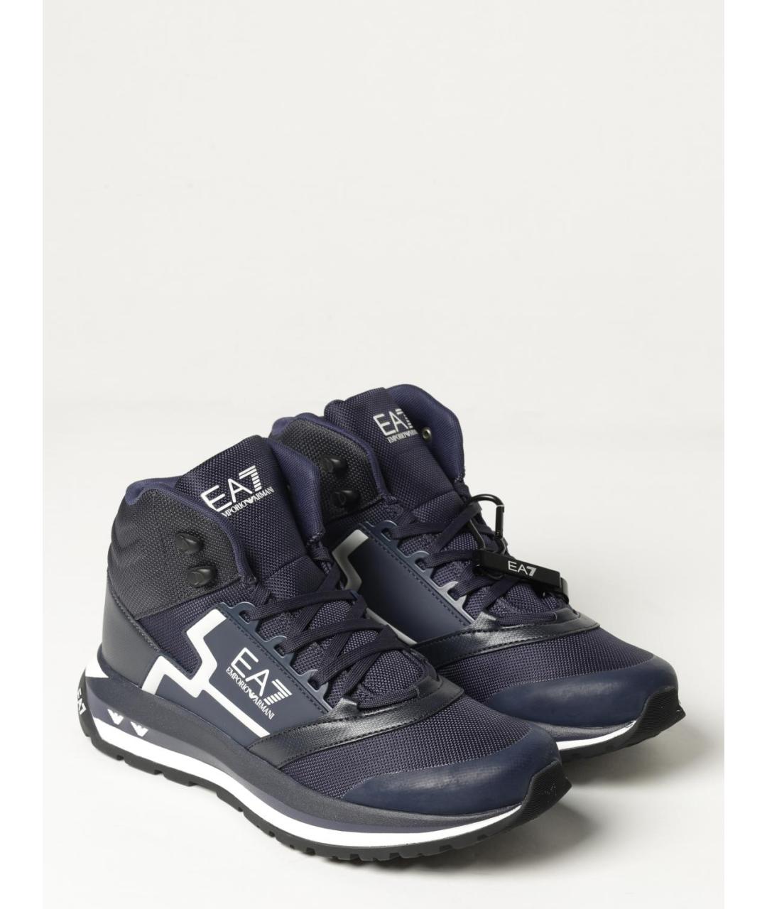 EA7 Мульти синтетические высокие кроссовки / кеды, фото 2