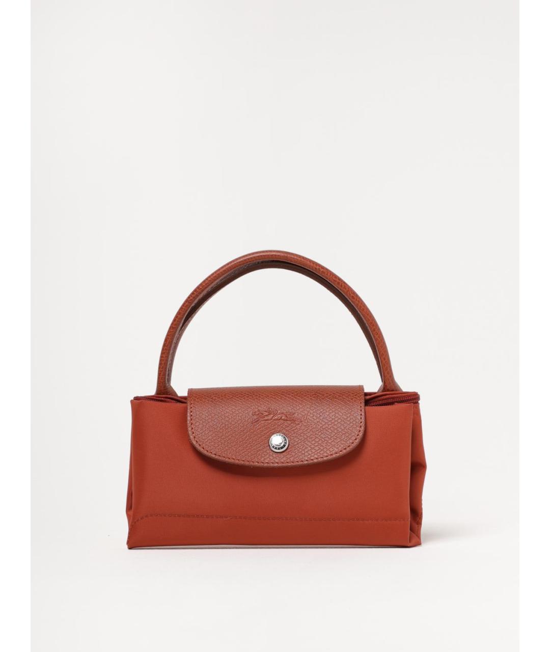 LONGCHAMP Красная синтетическая сумка тоут, фото 4