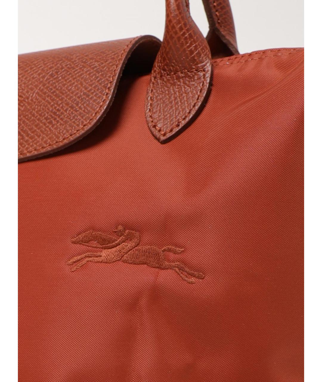 LONGCHAMP Красная синтетическая сумка тоут, фото 3