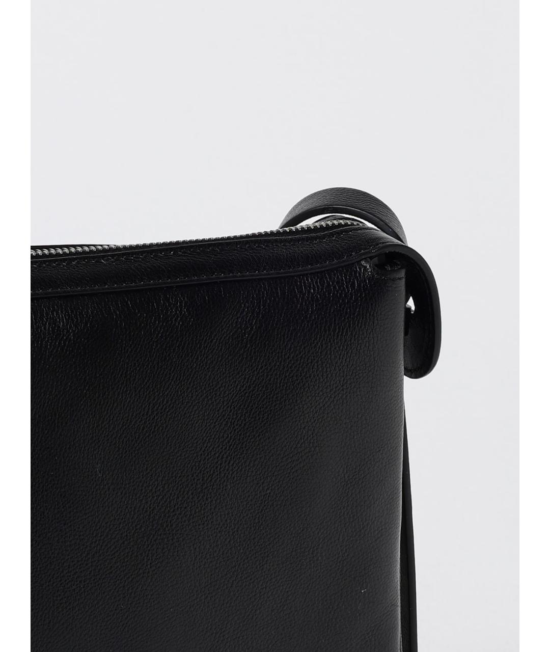 FENDI Черная кожаная сумка через плечо, фото 4