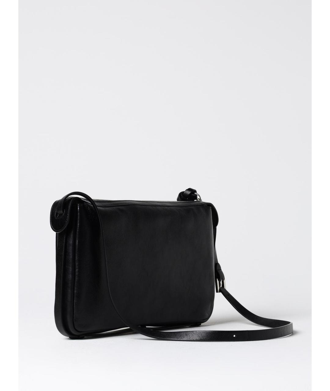 FENDI Черная кожаная сумка через плечо, фото 3