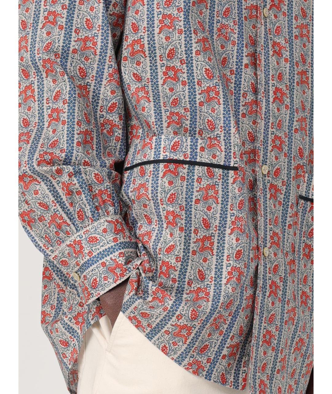 VALENTINO Мульти хлопковая кэжуал рубашка, фото 5