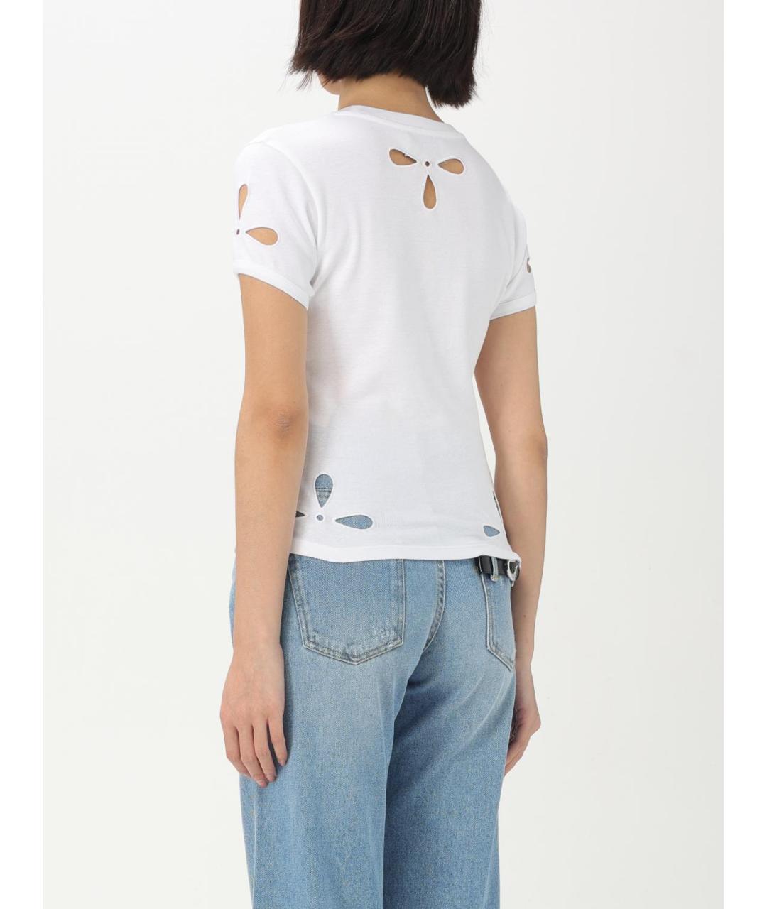 COPERNI Белая хлопковая футболка, фото 3