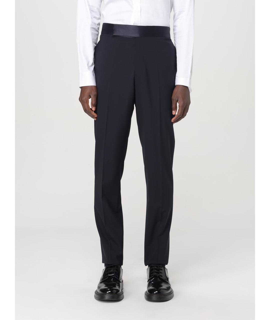 EMPORIO ARMANI Темно-синий вечерний костюм, фото 6