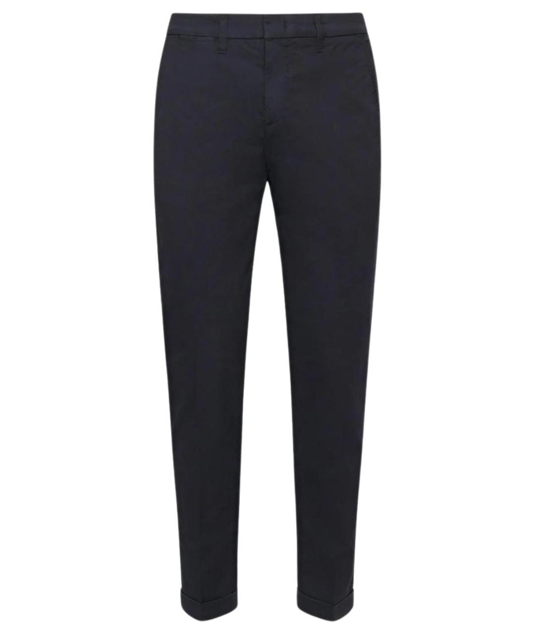 FAY Синие хлопковые повседневные брюки, фото 1