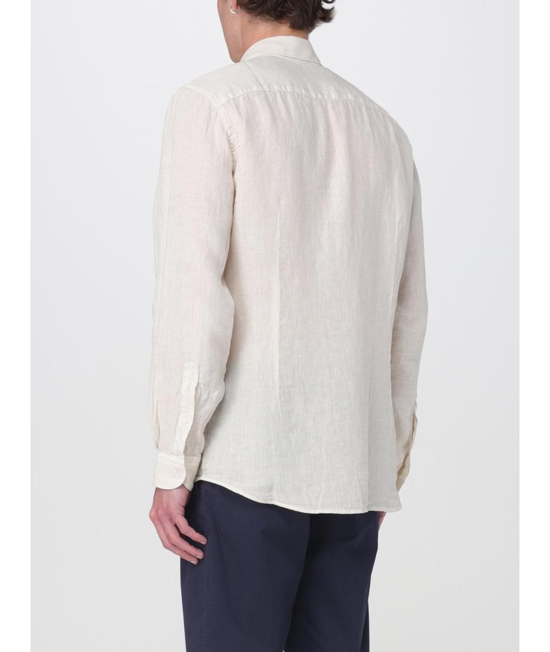 FAY Бежевая кэжуал рубашка, фото 2