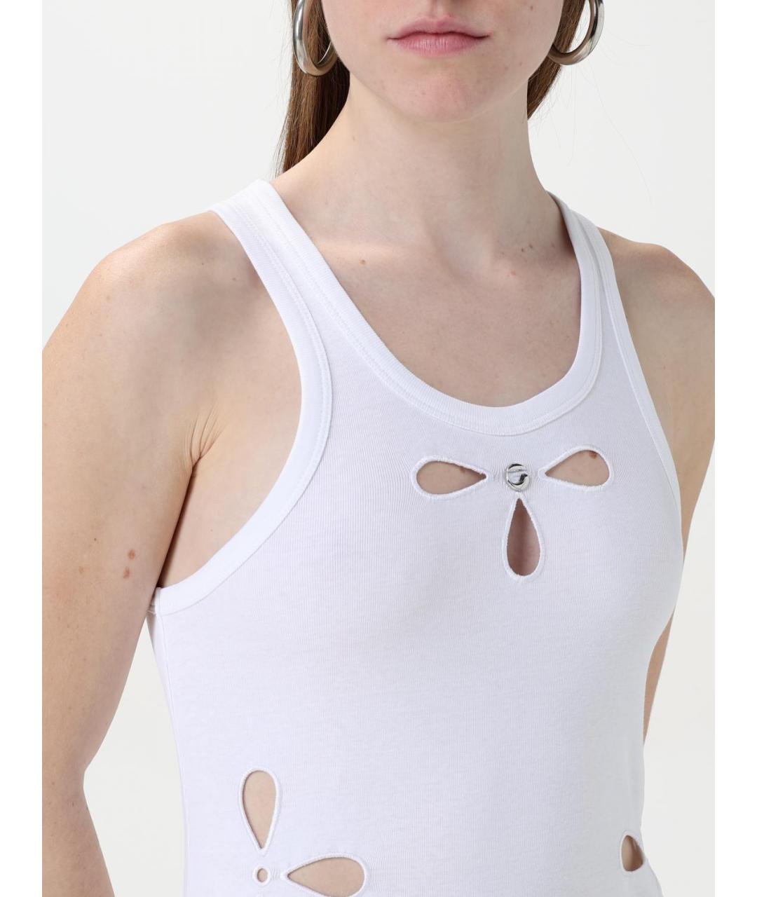 COPERNI Белое хлопковое повседневное платье, фото 4