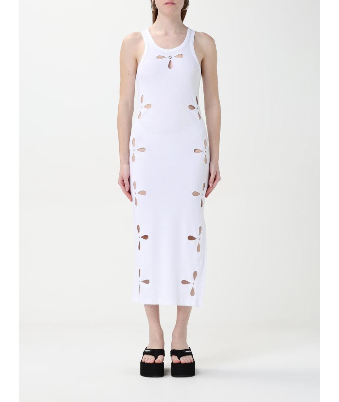 COPERNI Белое хлопковое повседневное платье, фото 5