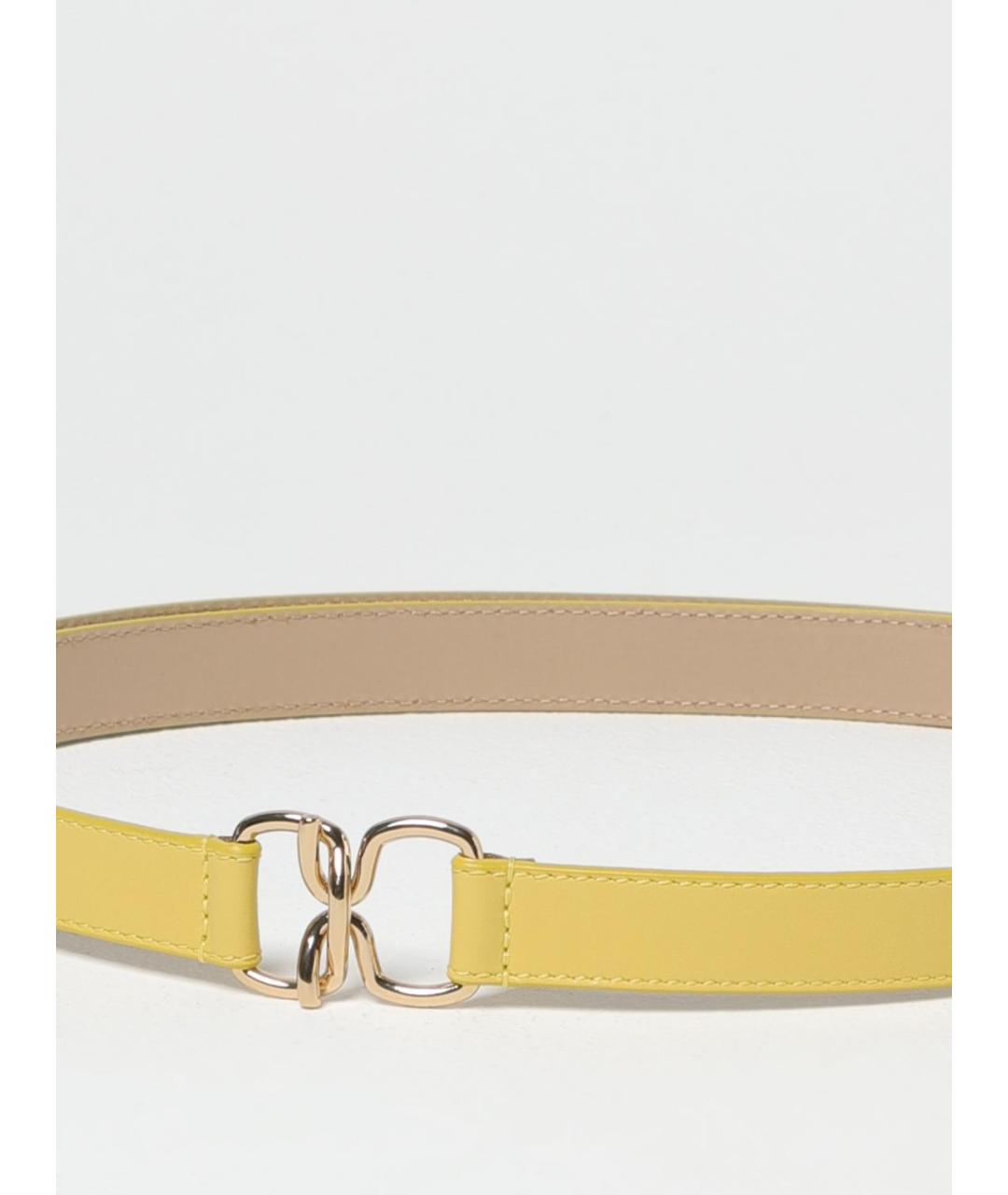 FABIANA FILIPPI Желтый кожаный ремень, фото 2